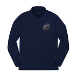 adidas Embroidered Quarter‑Zip Pullover — Lightweight Performance Top