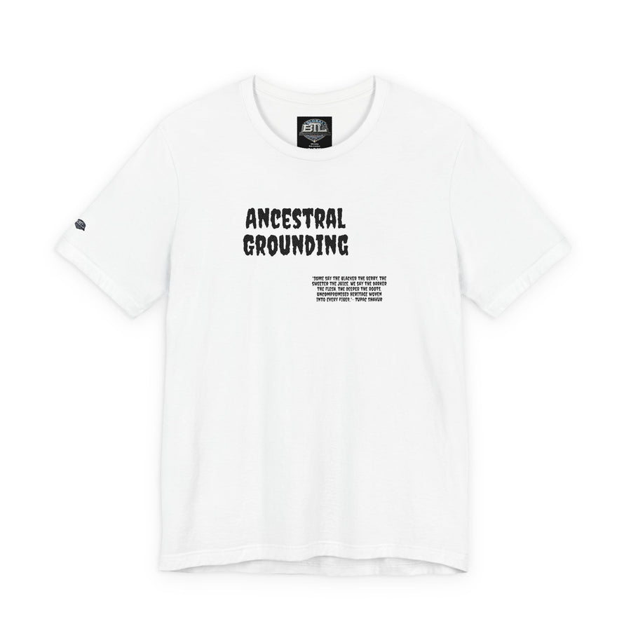 Ancestral Grounding T‑Shirt — Spiritual Heritage Tee with Empowering Text
