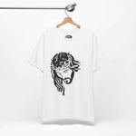 Jesus Crown of Thorns T-Shirt - Minimal Black Graphic Christian Tee