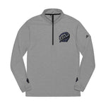 adidas Embroidered Quarter‑Zip Pullover — Lightweight Performance Top