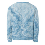 Aero-Marble Fluid All-Over Print Crewneck