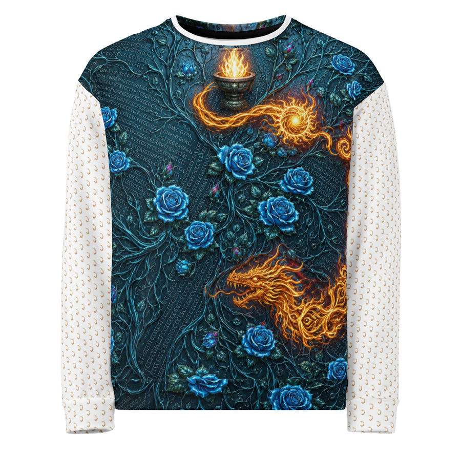 Ignite & Bloom Contrast Crewneck