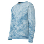 Aero-Marble Fluid All-Over Print Crewneck