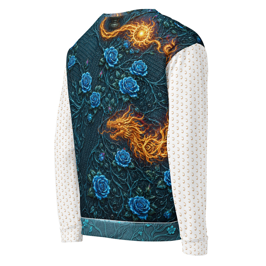 Ignite & Bloom Contrast Crewneck