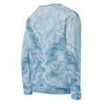 Aero-Marble Fluid All-Over Print Crewneck