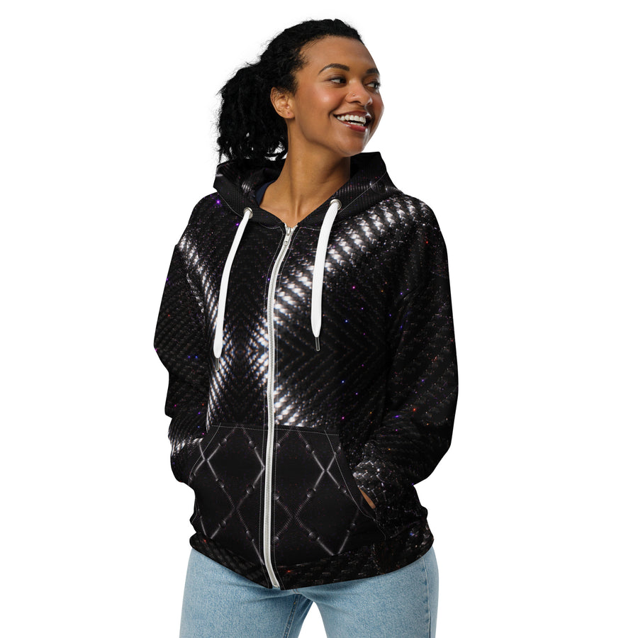 Sovereign Lattice Zip-Hoodie