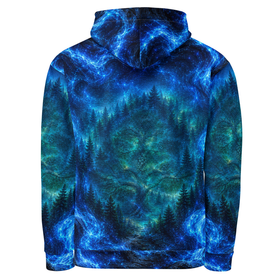 Mystic Forest Guardian All-Over Print Hoodie