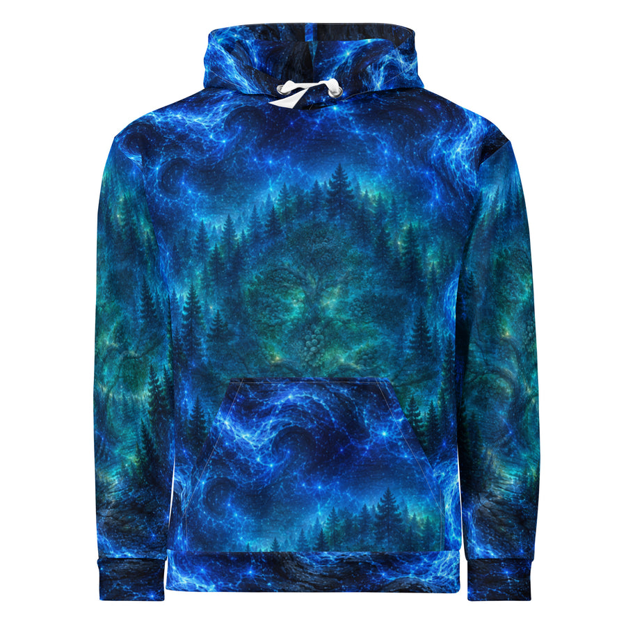 Mystic Forest Guardian All-Over Print Hoodie