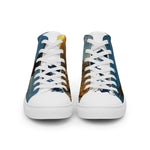 Men’s high top canvas shoes