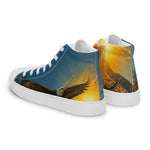 Men’s high top canvas shoes